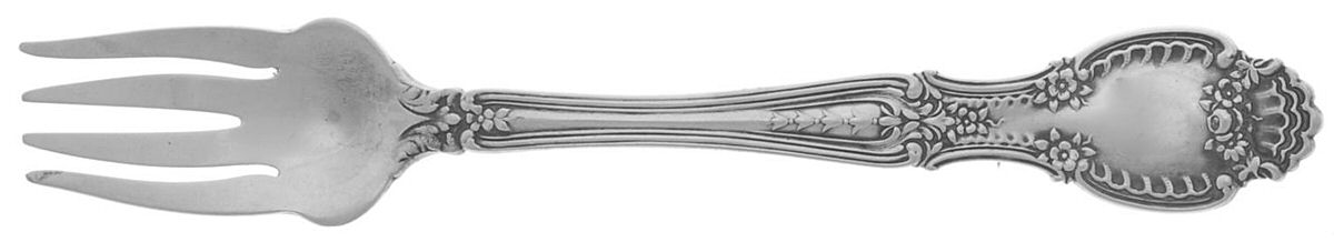 Richelieu (Sterling, 1892, No Monograms) Individual Old Style Solid Fish Fork by Tiffany & CO SILVER-1
