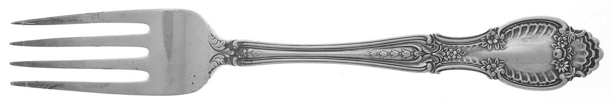 Richelieu (Sterling, 1892, No Monograms) Solid Serving Fork by Tiffany & CO SILVER-1