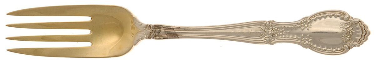 Richelieu (Sterling, 1892, No Monograms) Pastry Fork by Tiffany & CO SILVER-1