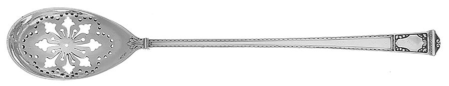 San Lorenzo (Sterling, 1916) Pierced Bowl Short Handle Olive Spoon by Tiffany & CO SILVER-1