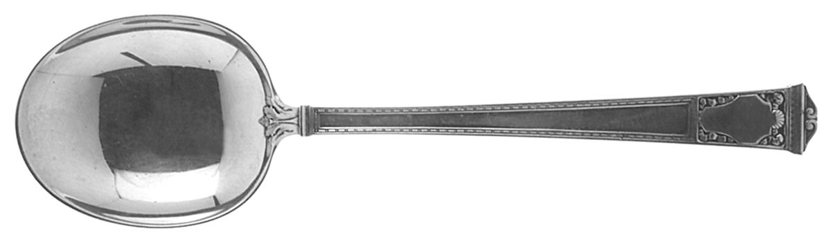 San Lorenzo (Sterling, 1916) Round Bowl Soup Spoon (Gumbo) by Tiffany & CO SILVER-1