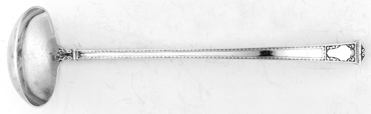 San Lorenzo (Sterling, 1916) Solid Piece Cream Ladle by Tiffany & CO SILVER-1