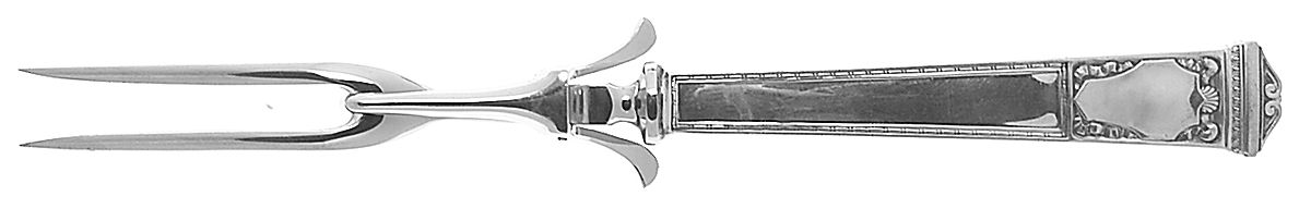 San Lorenzo (Sterling, 1916) Small Steak Carving Fork with Stainless Prongs by Tiffany & CO SILVER-1