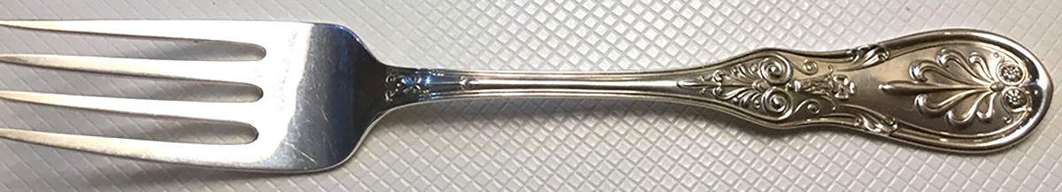 Saratoga (Sterling, 1870, No Monograms) Solid Serving Fork by Tiffany & CO SILVER-1