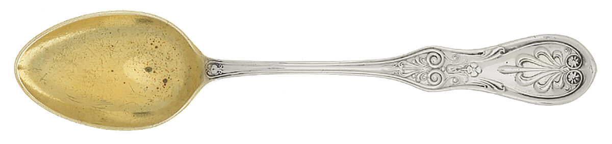 Saratoga (Sterling, 1870, No Monograms) Five O'Clock Teaspoon by Tiffany & CO SILVER-1