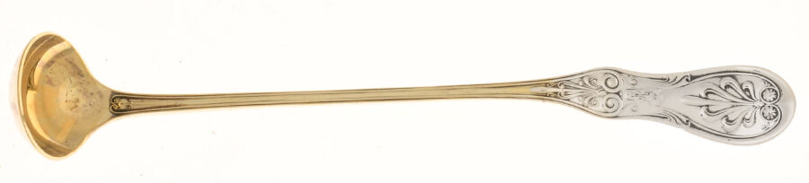 Saratoga (Sterling, 1870, No Monograms) Mustard Spoon by Tiffany & CO SILVER-1