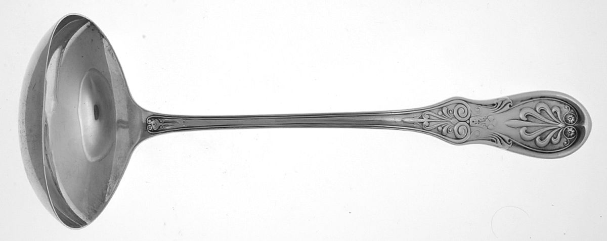 Saratoga (Sterling, 1870, No Monograms) Oyster Ladle Solid Piece by Tiffany & CO SILVER-1