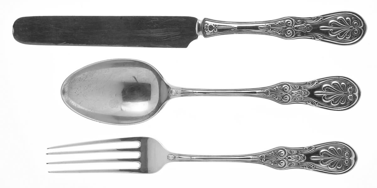 Saratoga (Sterling, 1870, No Monograms) 3 Piece Youth Set by Tiffany & CO SILVER-1