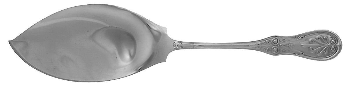 Saratoga (Sterling, 1870, No Monograms) Large Solid Fish Serving Knife by Tiffany & CO SILVER-1
