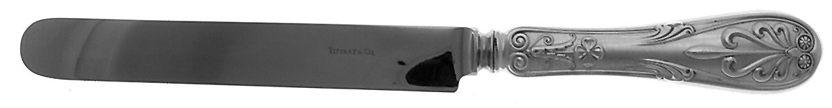 Saratoga (Sterling, 1870, No Monograms) Blunt Hollow Knife with Bolster by Tiffany & CO SILVER-1