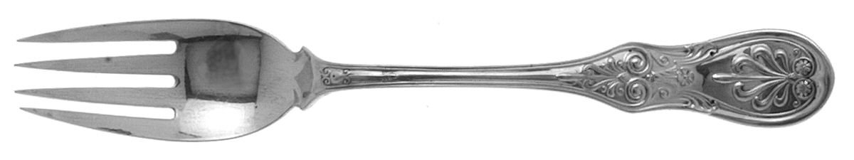 Saratoga (Sterling, 1870, No Monograms) Individual Solid Fish Fork by Tiffany & CO SILVER-1