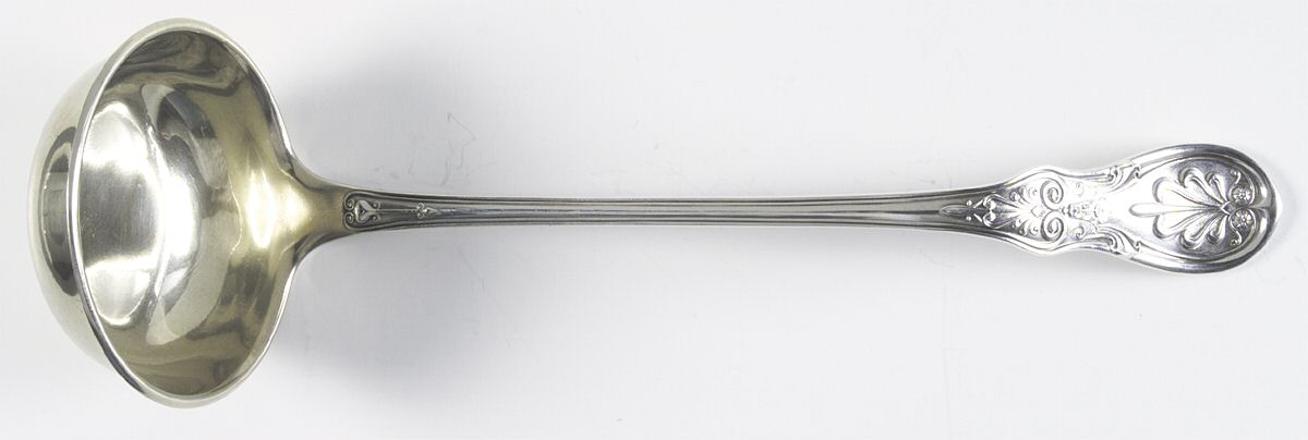 Saratoga (Sterling, 1870, No Monograms) Soup Ladle with Flat Bottom Bowl by Tiffany & CO SILVER-1