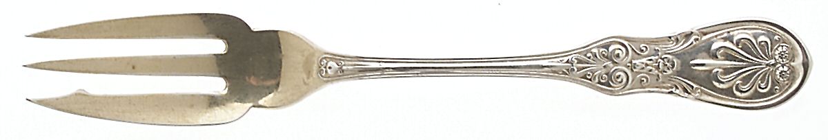 Saratoga (Sterling, 1870, No Monograms) Individual Pie Fork by Tiffany & CO SILVER-1