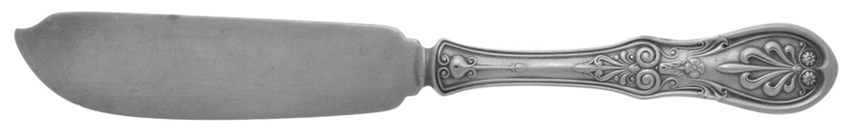 Saratoga (Sterling, 1870, No Monograms) Small Individual Solid Fish Knife by Tiffany & CO SILVER-1