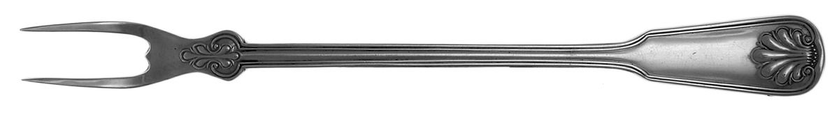 Shell & Thread (Sterling, 1905, Monograms) Two-Tine Butter Pick by Tiffany & CO SILVER-1