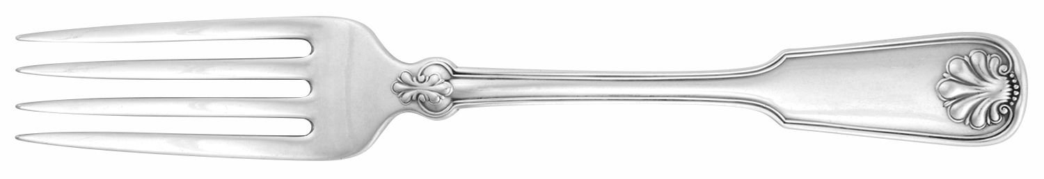 Shell & Thread (Sterling, 1905, No Monograms) Fork by Tiffany & CO SILVER-1
