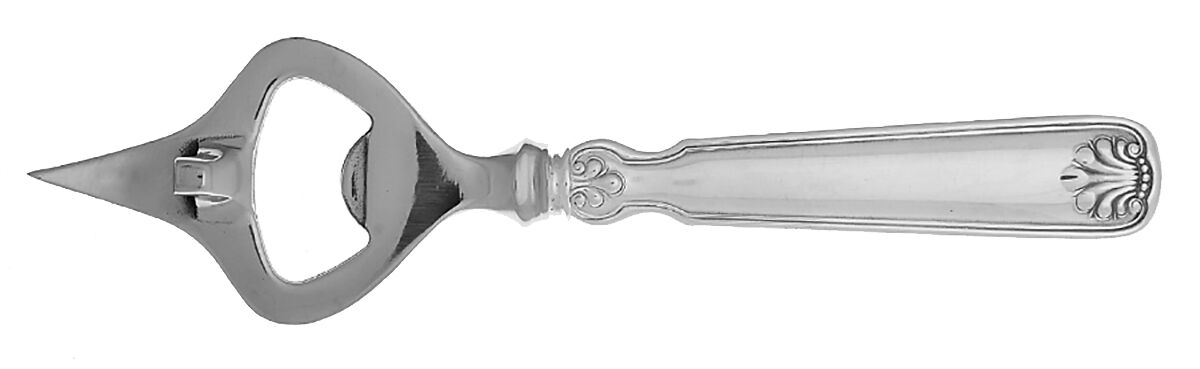 Shell & Thread (Sterling, 1905, No Monograms) Bottle/Can Opener with Stainless Bowl HC by Tiffany & CO SILVER-1