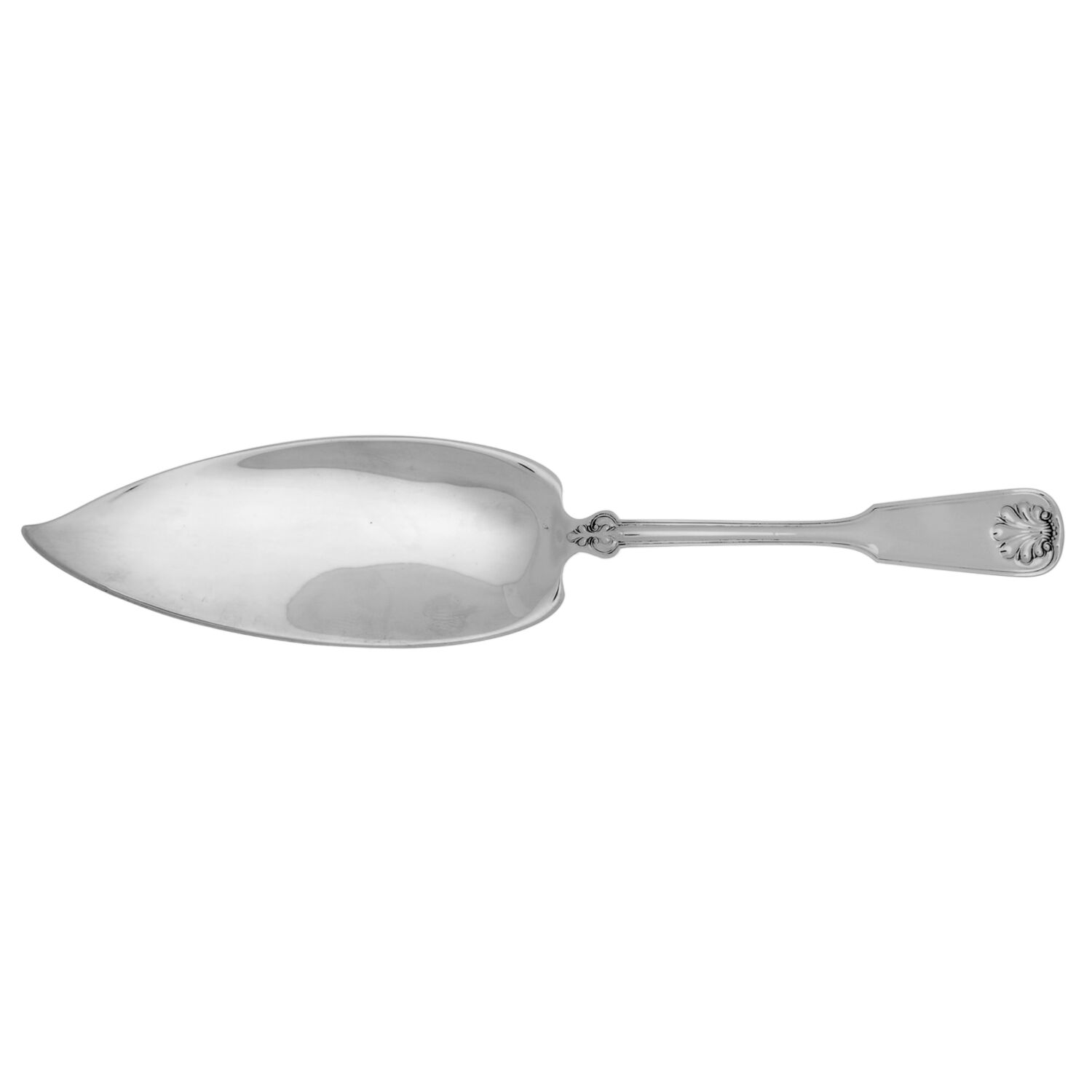 Shell & Thread (Sterling, 1905, No Monograms) Large Solid Fish Serving Knife by Tiffany & CO SILVER-1