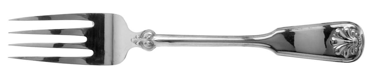 Shell & Thread (Sterling, 1905, No Monograms) Solid Serving Fork by Tiffany & CO SILVER-1