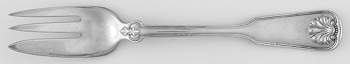 Shell & Thread (Sterling, 1905, No Monograms) Individual Caviar Fork by Tiffany & CO SILVER-1