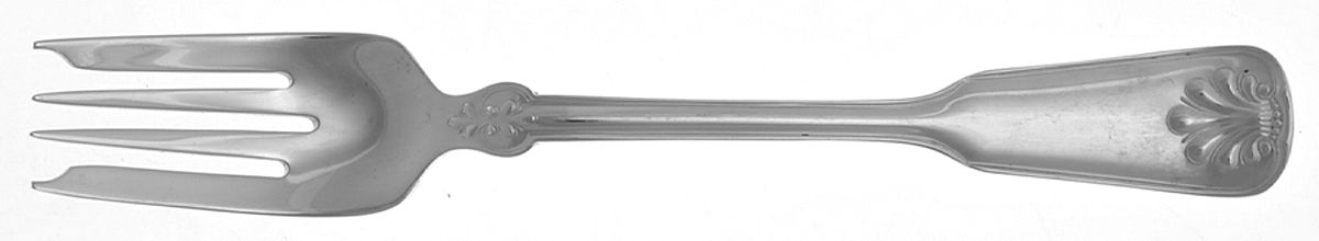 Shell & Thread (Sterling, 1905, No Monograms) Individual Salad Fork by Tiffany & CO SILVER-1