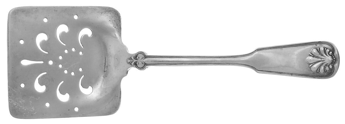 Shell & Thread (Sterling, 1905, No Monograms) Solid Pierced Waffle Server by Tiffany & CO SILVER-1