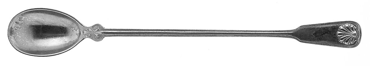 Shell & Thread (Sterling, 1905, No Monograms) Iced Tea Spoon by Tiffany & CO SILVER-1