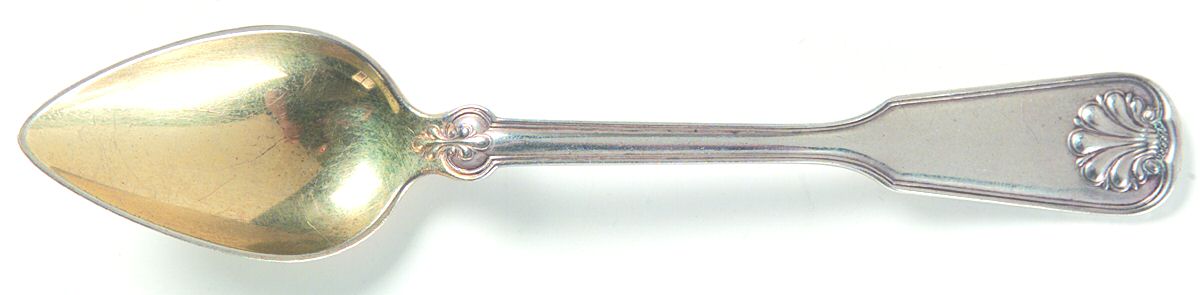 Shell & Thread (Sterling, 1905, No Monograms) Fruit/Orange Spoon by Tiffany & CO SILVER-1
