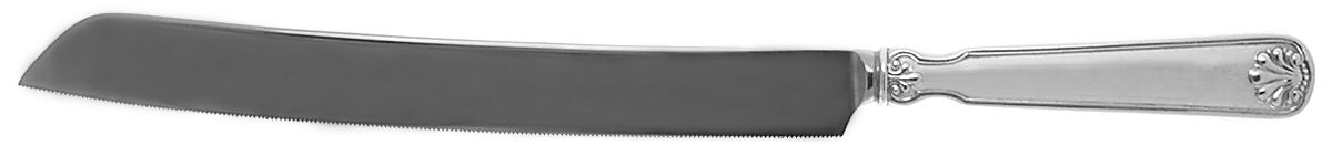 Shell & Thread (Sterling, 1905, No Monograms) Cake Slicer with Stainless Blade by Tiffany & CO SILVER-1