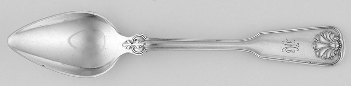 Shell & Thread (Sterling, 1905, No Monograms) Fruit/Orange Spoon by Tiffany & CO SILVER-1