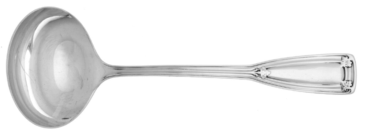 St. Dunstan (Sterling, 1909, No Monograms) Solid Gravy Ladle by Tiffany & CO SILVER-1