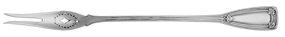 St. Dunstan (Sterling, 1909, No Monograms) Long Handle Olive Fork by Tiffany & CO SILVER-1