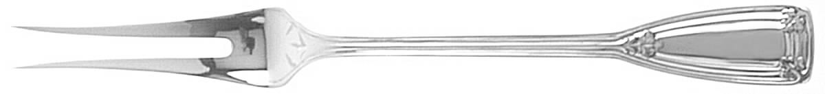 St. Dunstan (Sterling, 1909, No Monograms) Individual Solid Fruit Fork by Tiffany & CO SILVER-1