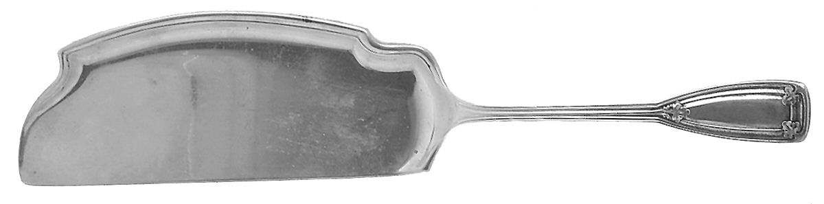St. Dunstan (Sterling, 1909, No Monograms) Large Flat Handle Crumb Knife/Crumber by Tiffany & CO SILVER-1