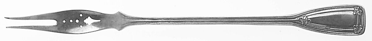 St. Dunstan (Sterling, 1909, No Monograms) Long Handle Olive Fork by Tiffany & CO SILVER-1