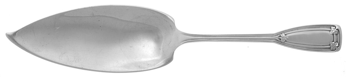St. Dunstan (Sterling, 1909, No Monograms) Large Solid Fish Serving Knife by Tiffany & CO SILVER-1