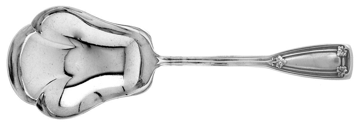 St. Dunstan (Sterling, 1909, No Monograms) Spoon-Preserve by Tiffany & CO SILVER-1