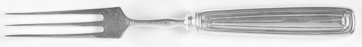 St. Dunstan (Sterling, 1909, No Monograms) Individual Silverplate Prong Bird Fork by Tiffany & CO SILVER-1