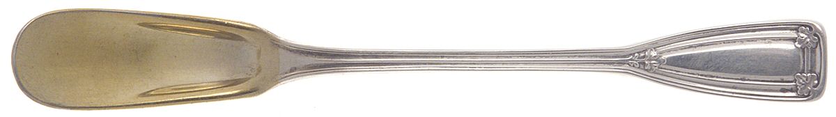 St. Dunstan (Sterling, 1909, No Monograms) Small Horseradish Serving Spoon by Tiffany & CO SILVER-1