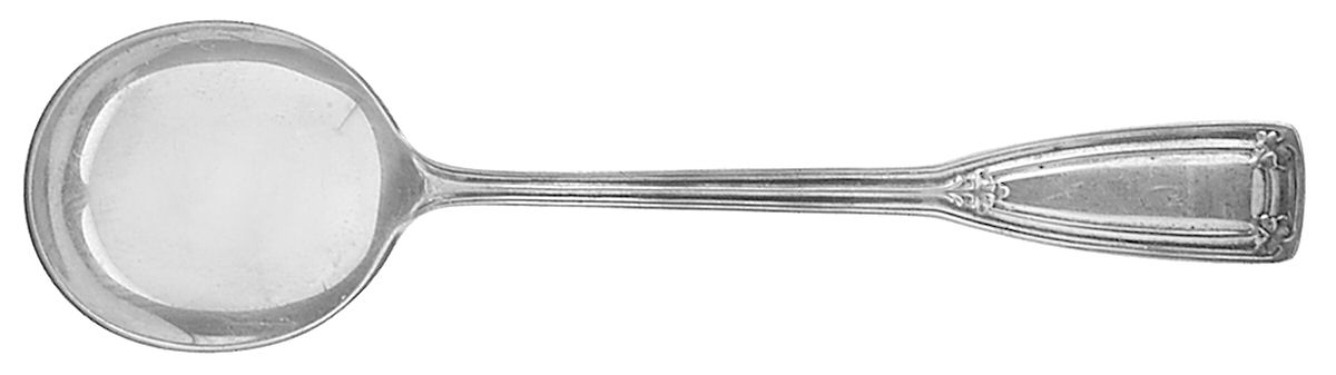 St. Dunstan (Sterling, 1909, No Monograms) Round Bowl Soup Spoon (Gumbo) by Tiffany & CO SILVER-1