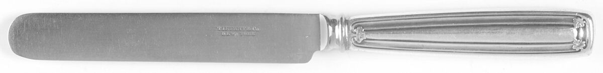 St. Dunstan (Sterling, 1909, No Monograms) Dessert/Tea Knife with Stainless Blade by Tiffany & CO SILVER-1