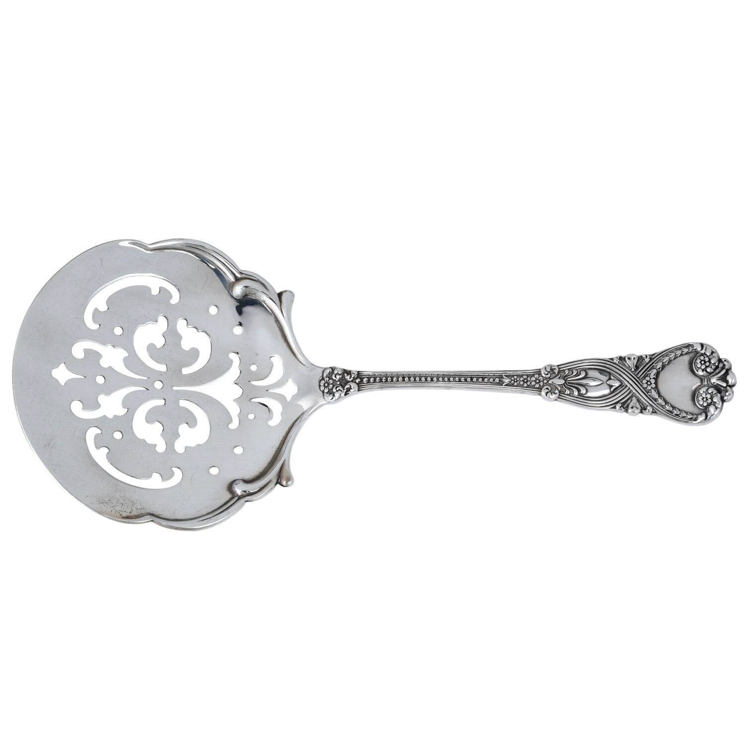 St. James (Sterling, 1898, No Monograms) Tomato Server, Solid Piece by Tiffany & CO SILVER-1