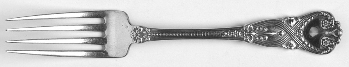 St. James (Sterling, 1898, No Monograms) Fork by Tiffany & CO SILVER-1