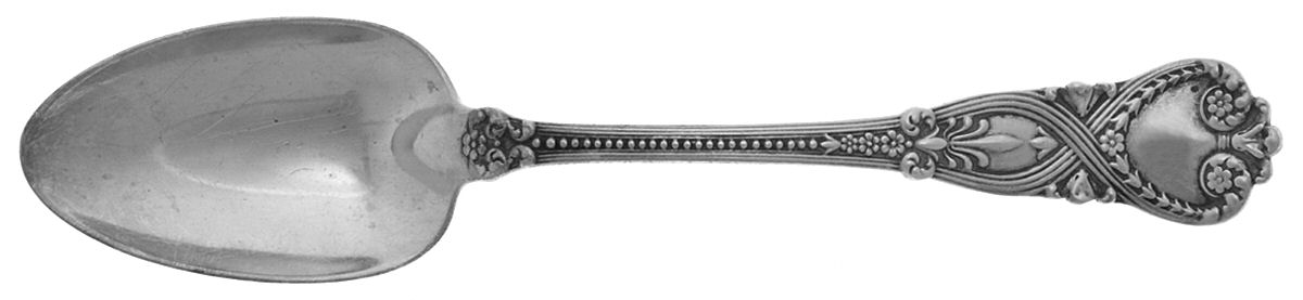St. James (Sterling, 1898, No Monograms) Dessert/Oval Soup Spoon by Tiffany & CO SILVER-1