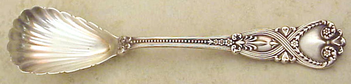 St. James (Sterling, 1898, No Monograms) Small Jelly Spoon by Tiffany & CO SILVER-1