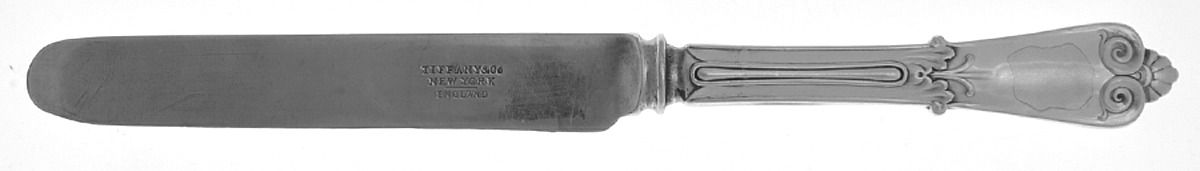 Tiffany (Sterling, 1869) Dessert/Tea Knife with Silverplate Blade by Tiffany & CO SILVER-1
