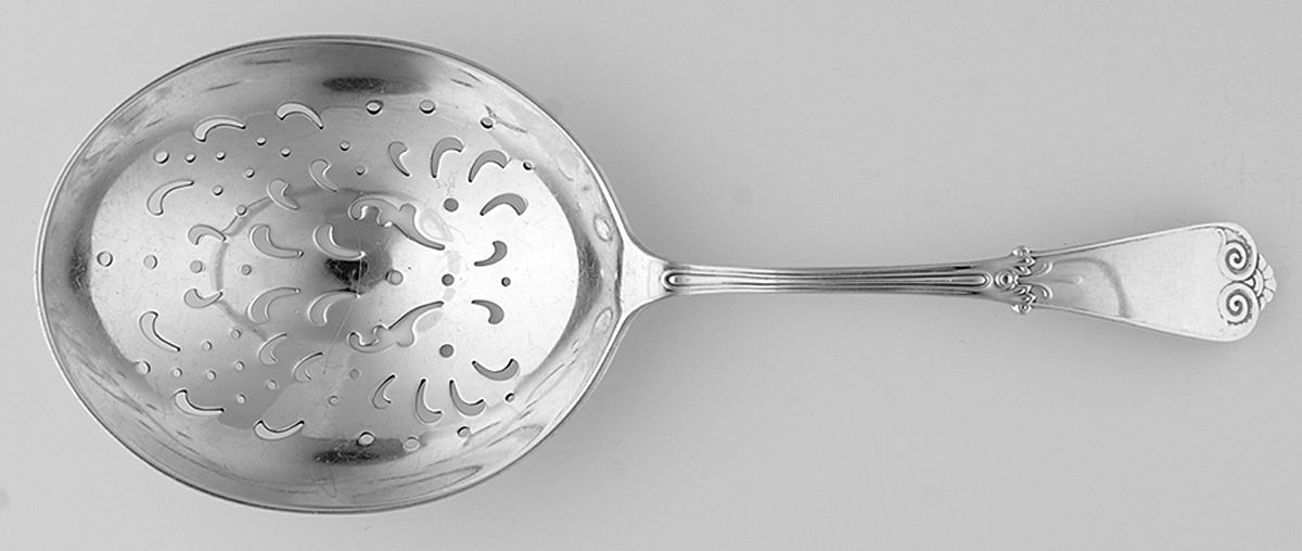 Tiffany (Sterling, 1869) Pierced Cocktail Serving Spoon by Tiffany & CO SILVER-1