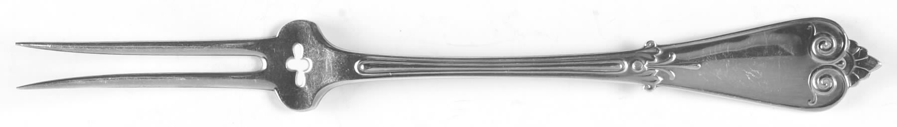Tiffany (Sterling, 1869) Individual Solid Fruit Fork by Tiffany & CO SILVER-1