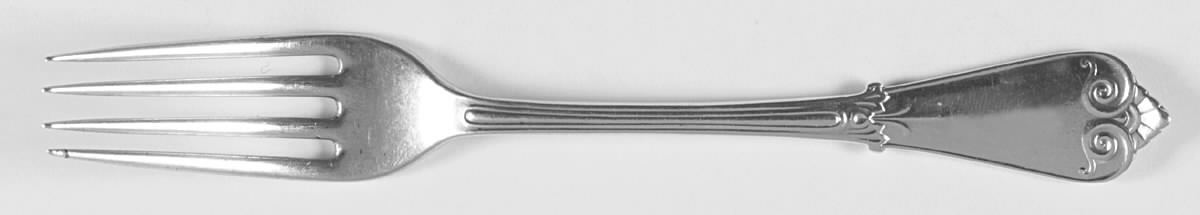 Tiffany (Sterling, 1869) Luncheon/Dessert Fork, Solid Piece by Tiffany & CO SILVER-1