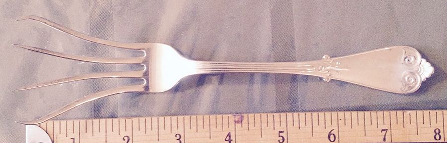 Tiffany (Sterling, 1869) Large Lettuce Serving Fork by Tiffany & CO SILVER-1